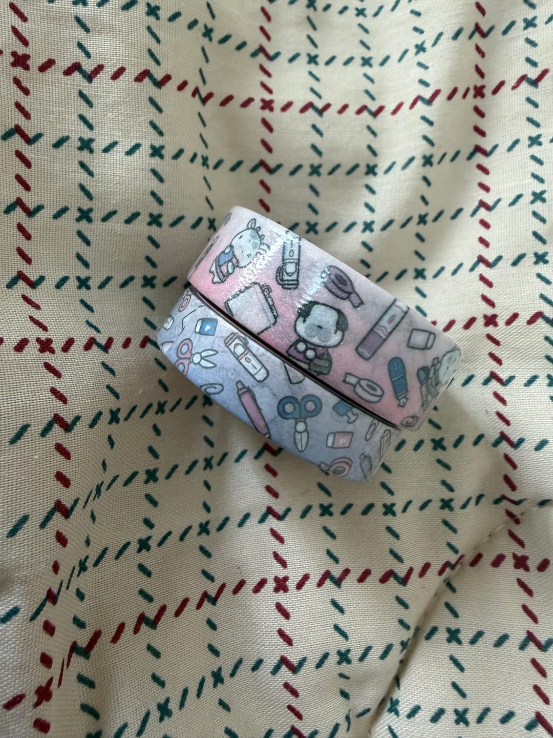 Customer photo review of Stationery Buddies Washi Tapes (Set of 2)