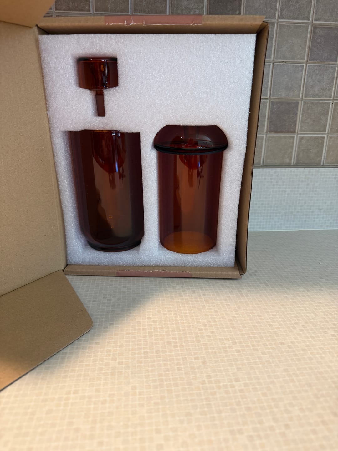 Customer photo review of Vesper Gravity Bong