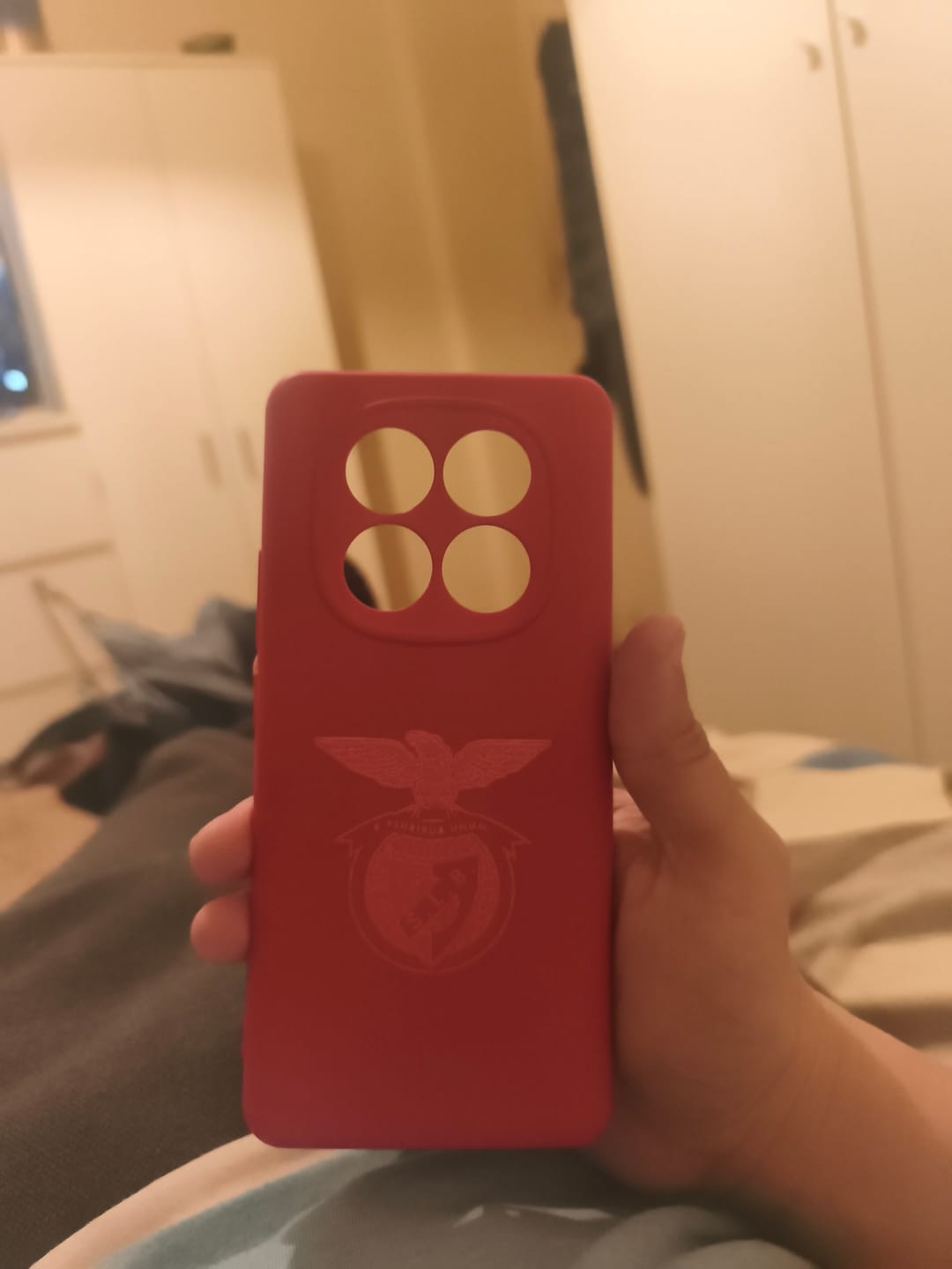 Customer photo review of SL Benfica Official Case -Red Eagle
