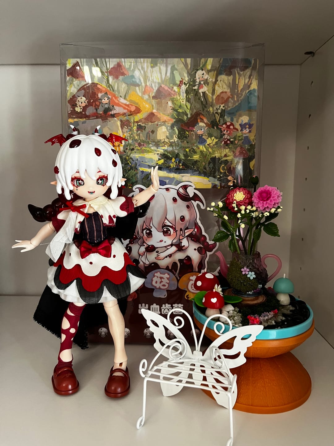 Customer photo review of Mushroom Mycelium Naming Series 1/12 Action Figure BJD Blind Box