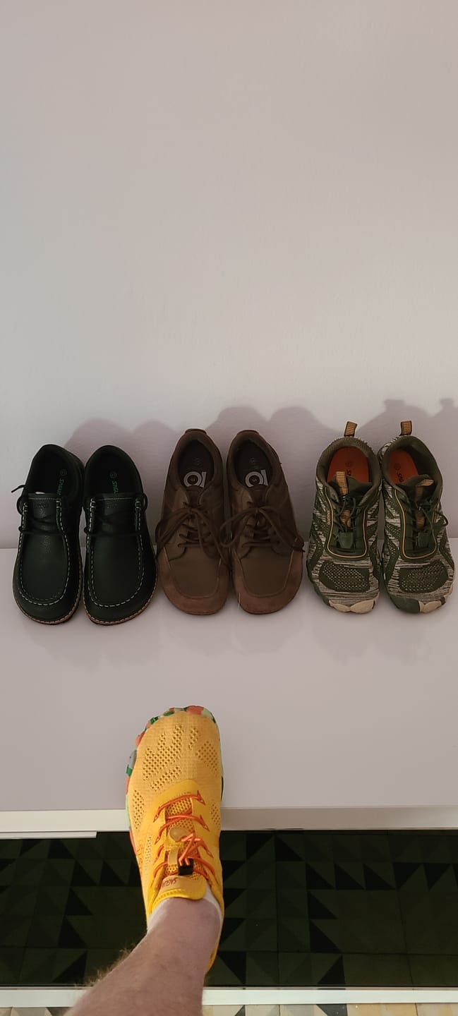 Customer photo review of Hombre Stitch I - Zapatos Barefoot