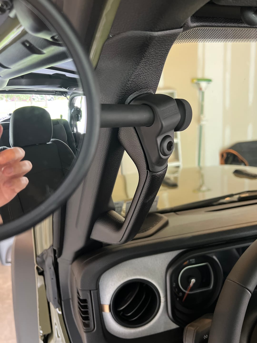 Customer photo review of A-Pillar Side Mirror Set For 2024+ Jeep Wrangler JL & Gladiator - CMM Offroad
