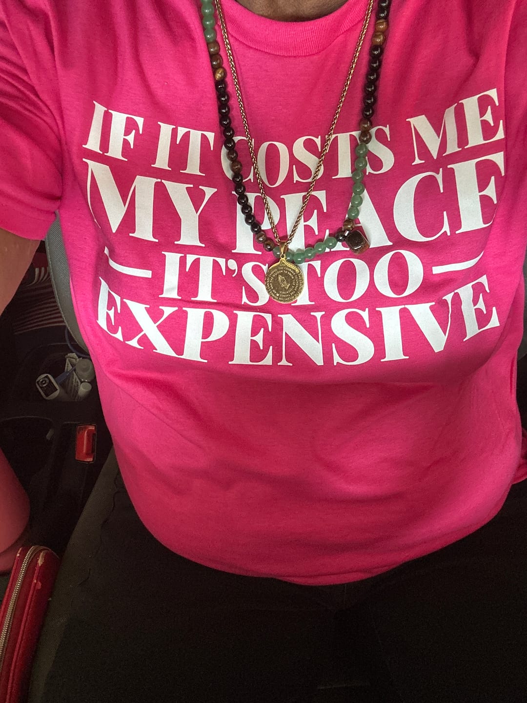 Customer photo review of It's Too Expensive