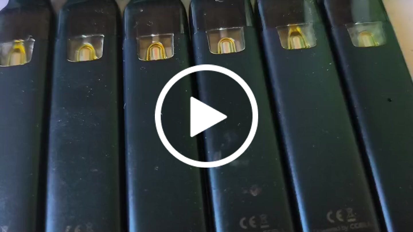 Customer video review of THC Vape Triple-Pack 3ml – 3 Geschmäcker, immer Vorrat, besser sparen