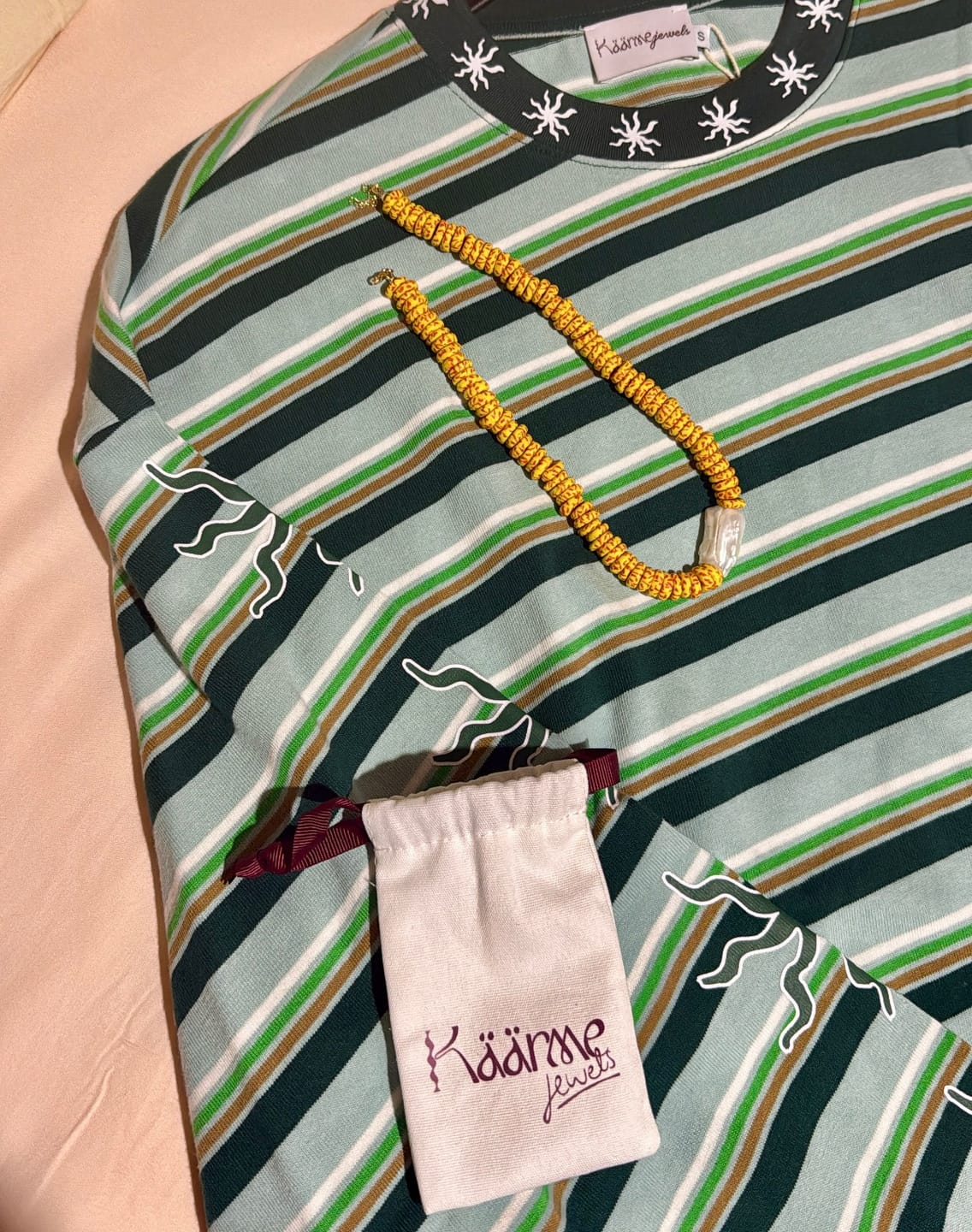 Customer photo review of Kaarme Jewels X Kinga Csilla Necklace