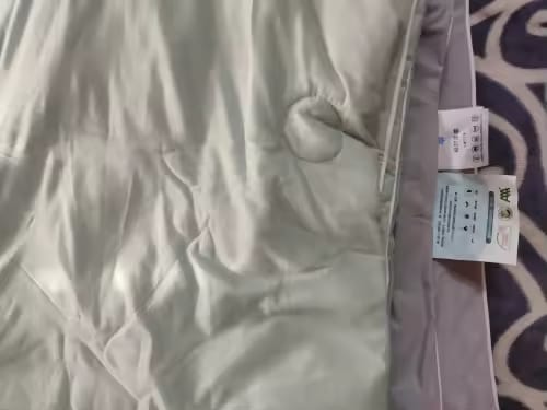 Customer photo review of Ice Silk Kühlende Sommerdecke – Twin- & Queen-Size
