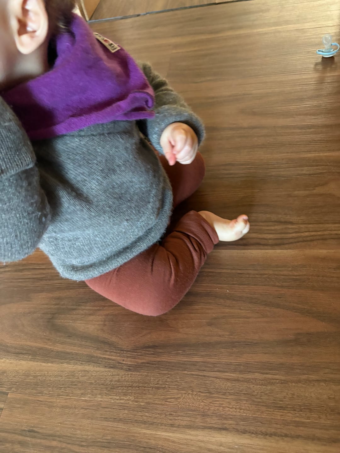 Customer photo review of Every Day Merino Schmale Hose