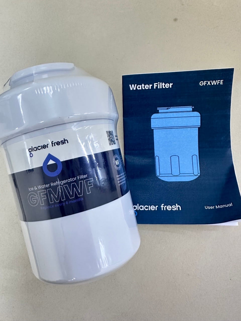 Customer photo review of GlacierFresh GFMWF™ Replacement for GE®  MWF & GWF Water Filter