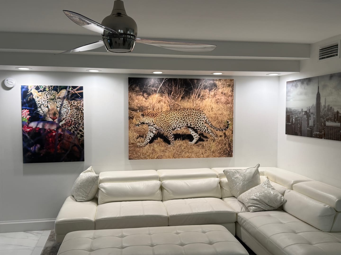 Customer photo review of Create Your Own Legendary Wall Art