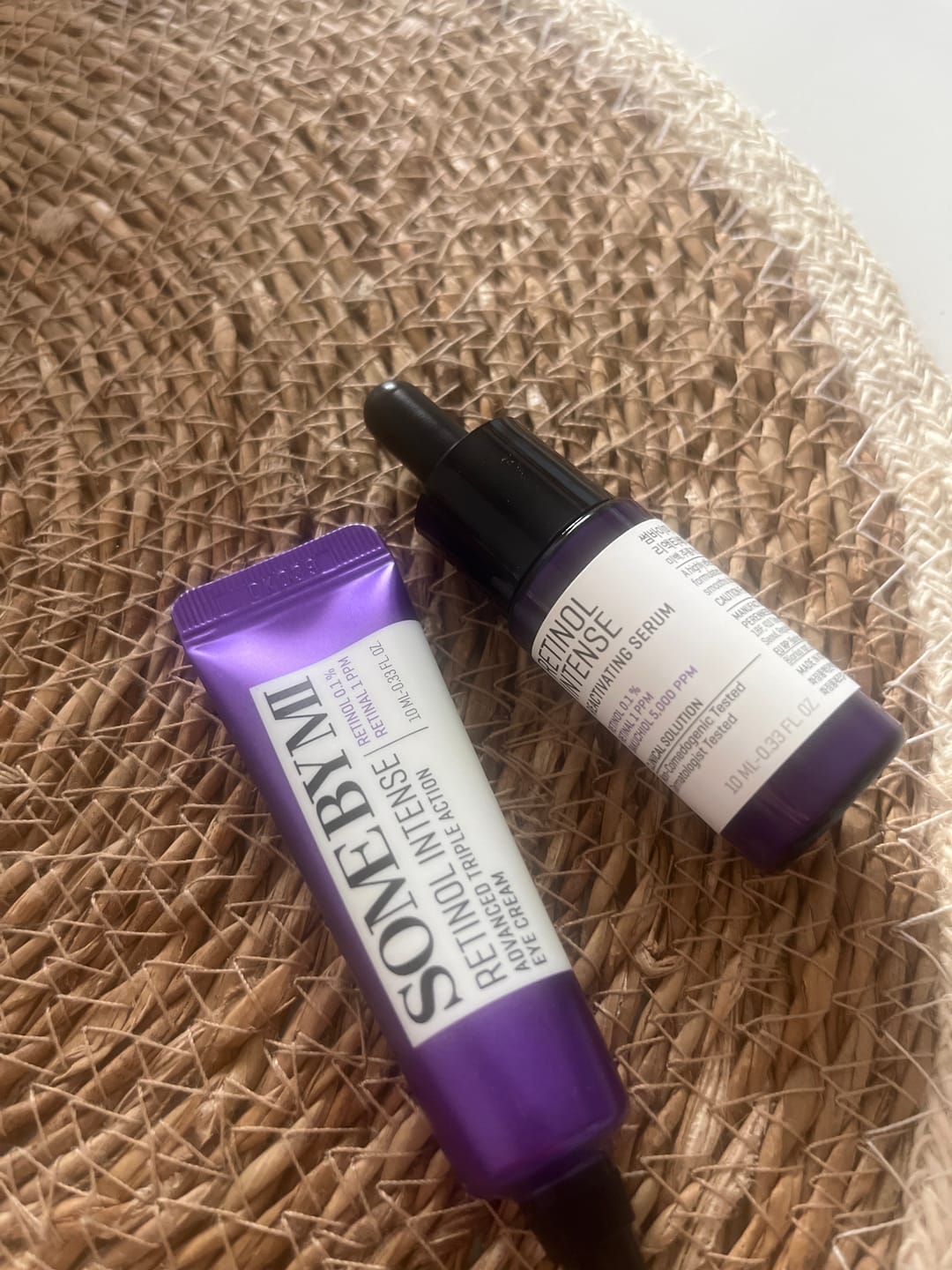 Customer photo review of Ādu atjaunojošs komplekts ar retinolu Some By Mi Retinol Intense Trial Kit