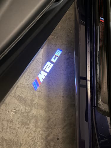 Customer photo review of BMW G SERIES DOOR LIGHTS