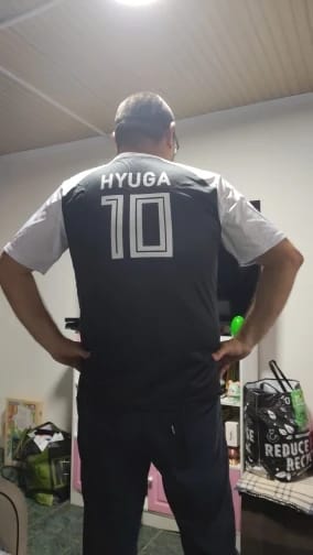 Customer photo review of Hyuga 10 Captain Tsubasa Jersey