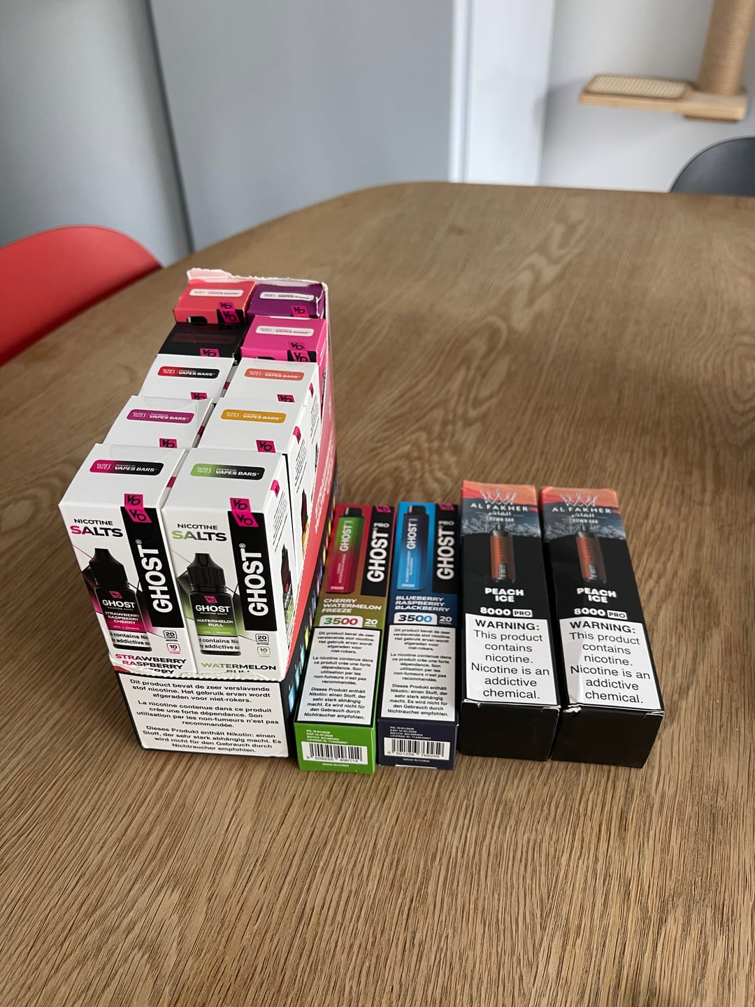 Customer photo review of Ghost Nic Salt