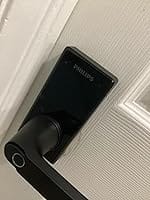 Customer photo review of Philips 2000 Series Fingerprint Wi-Fi Smart Door Lock with Handle
