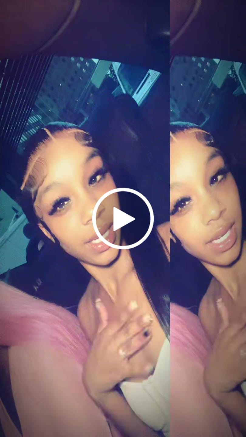 Customer video review of Natural Straight Frontal Wig