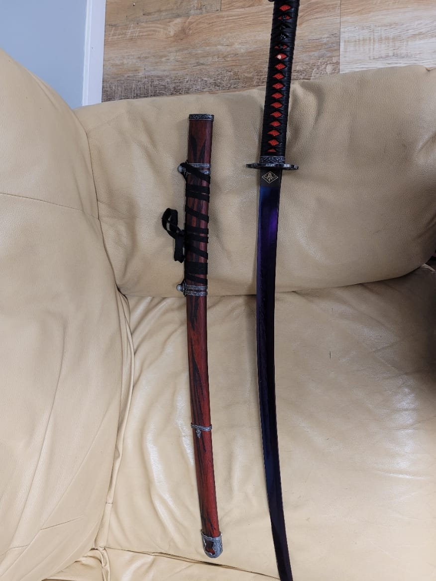 Customer photo review of Sekiro Undead Cut Katana