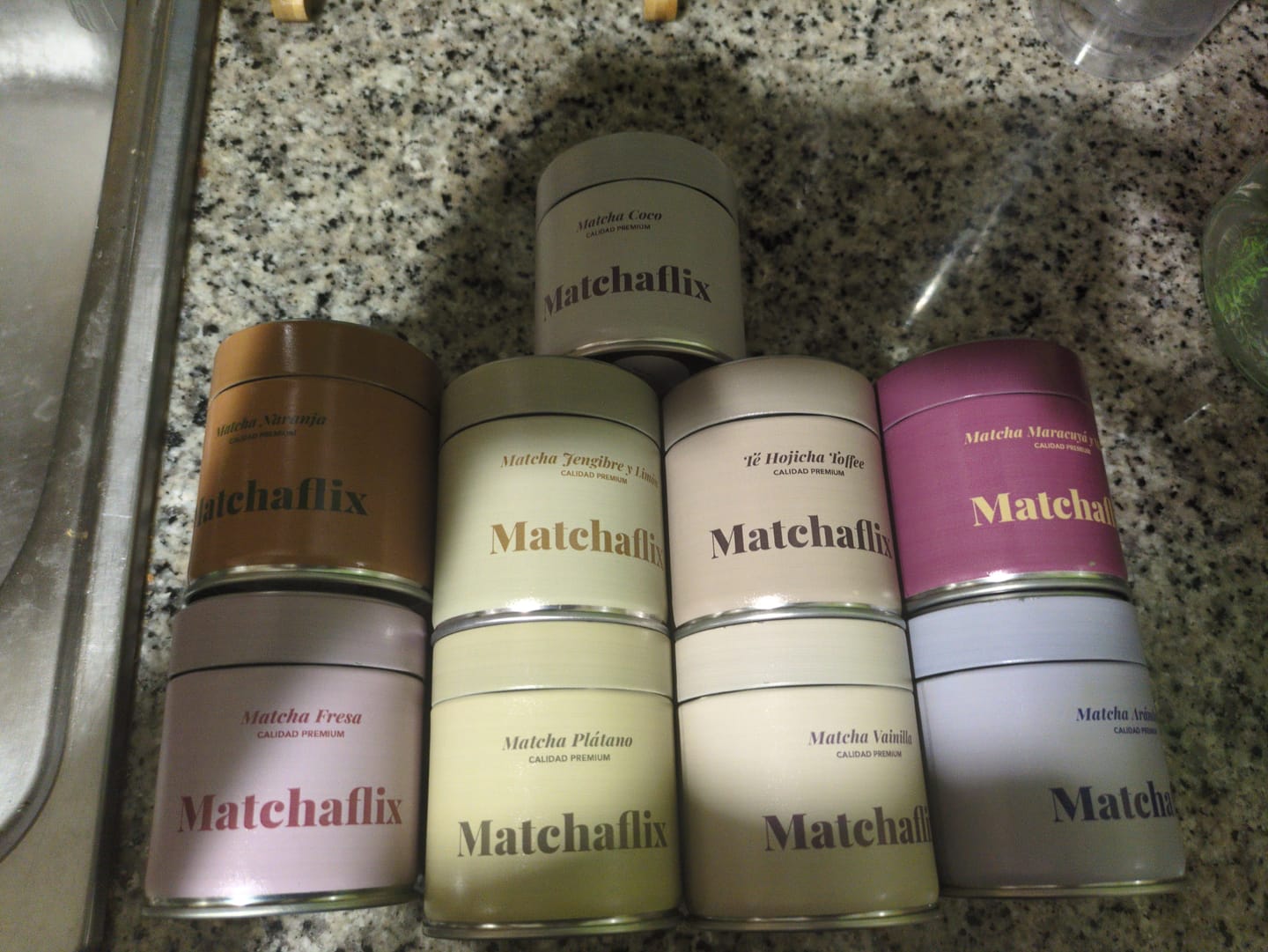 Customer photo review of Pack Té Matcha Sabores Premium 100% Degustación