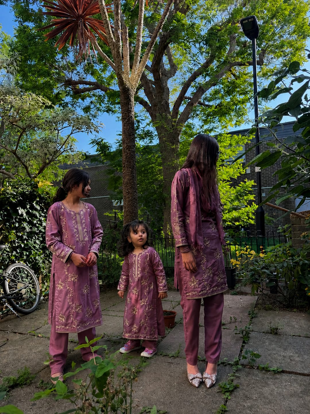 Customer photo review of HK338 - Readymade linen Outfit Mummy n Me