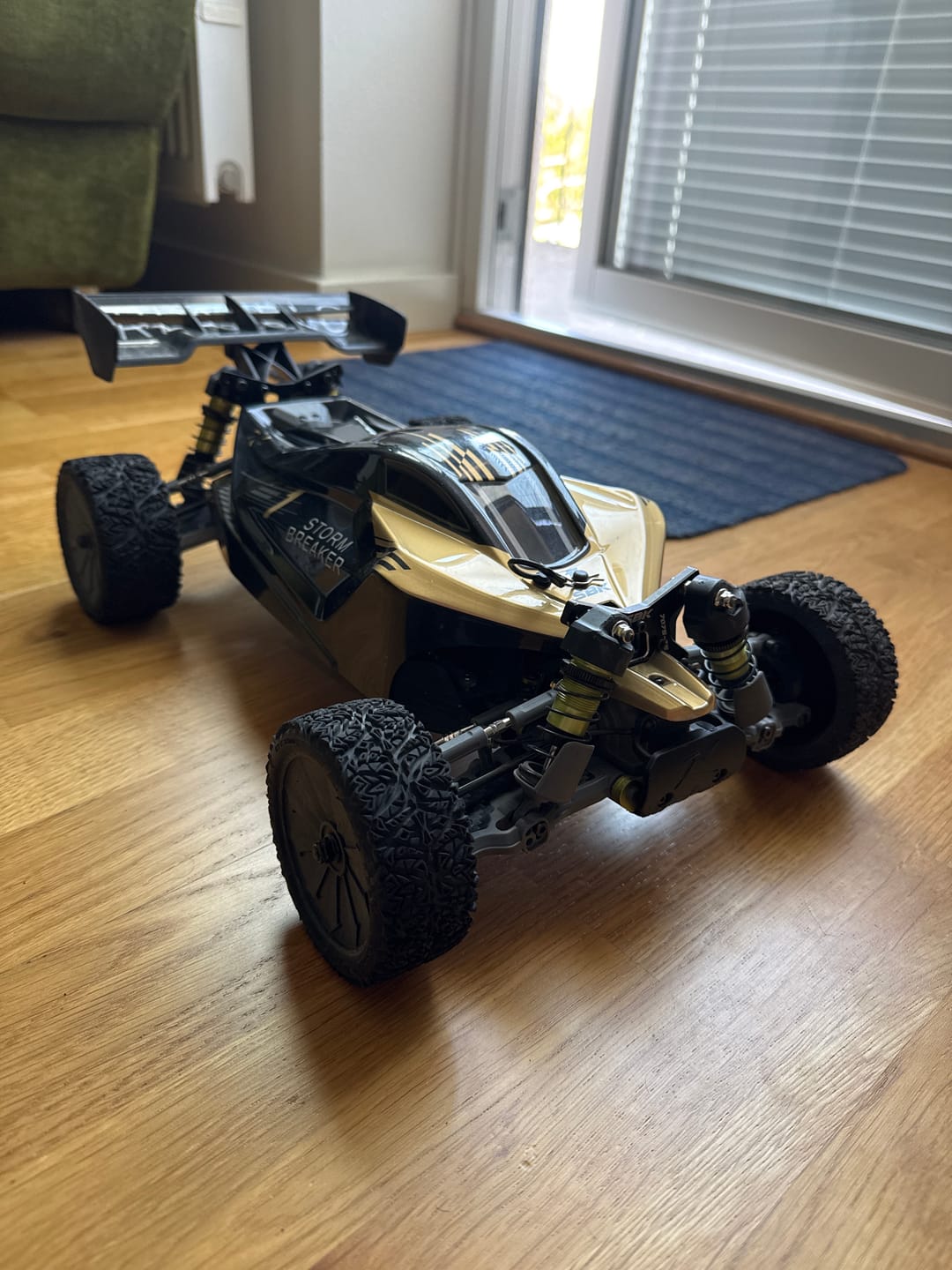 Customer photo review of Rlaarlo Storm Breaker 1/10 Carbon Fiber Brushless RTR 4WD Buggy | SBK10