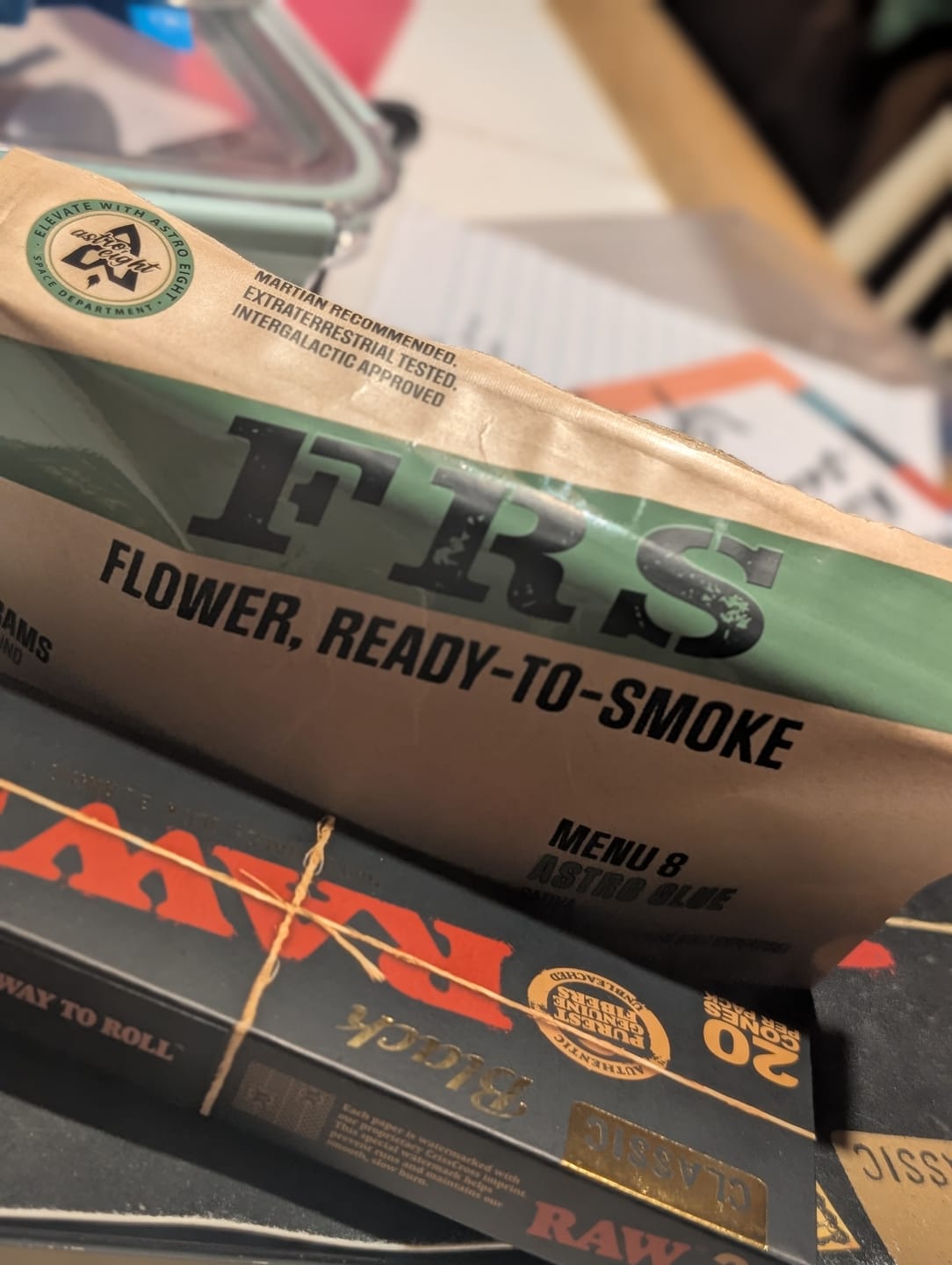 Customer photo review of Astro Glue Emergency Smoke Kit (28G)