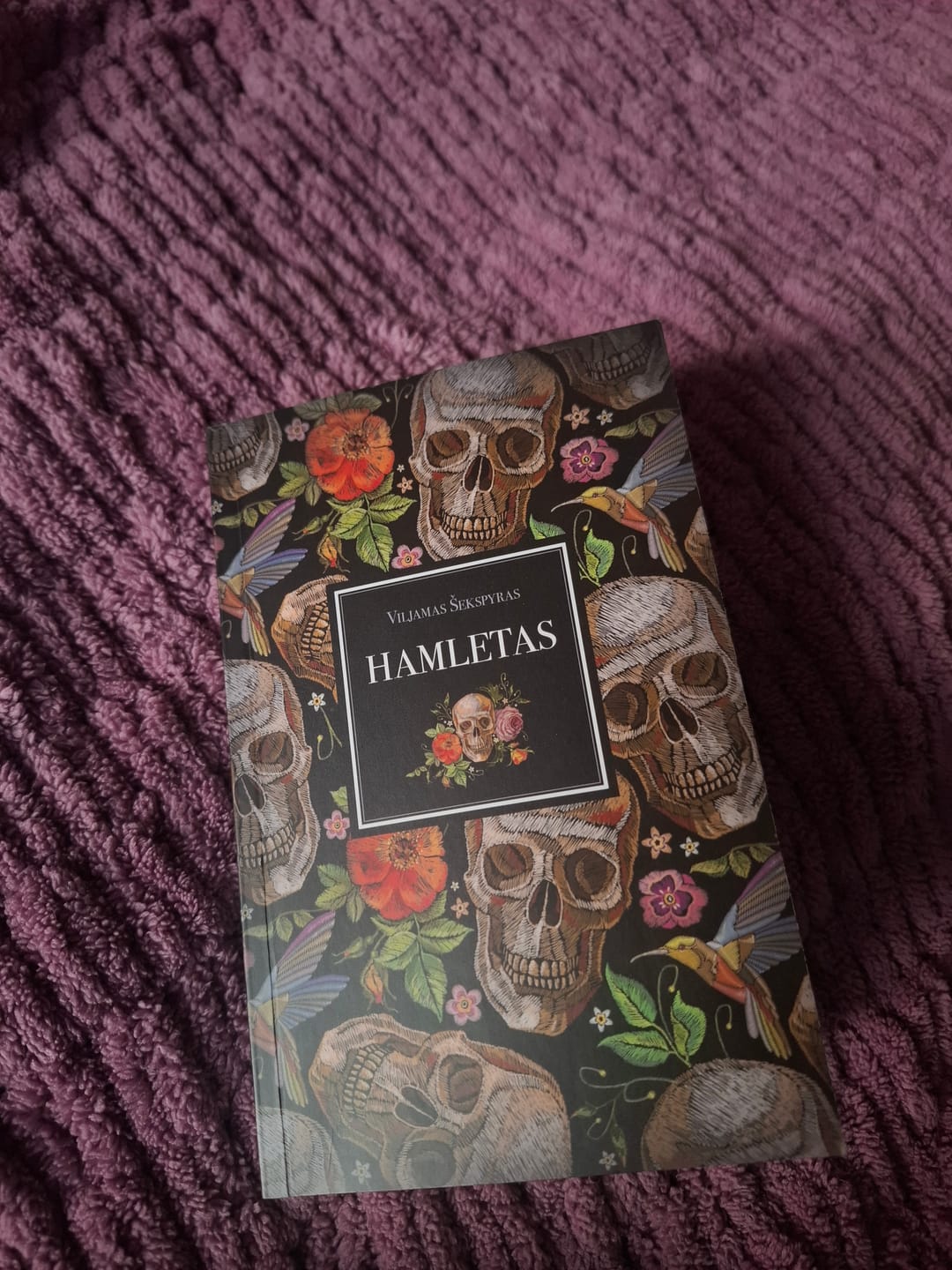 Customer photo review of Hamletas: Williamo Shakespeare'o garsiausias kūrinys – įspūdingo grožio leidimas