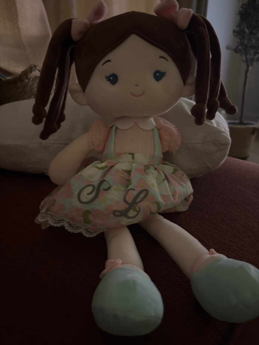 Customer photo review of Personalized Meadow Girl