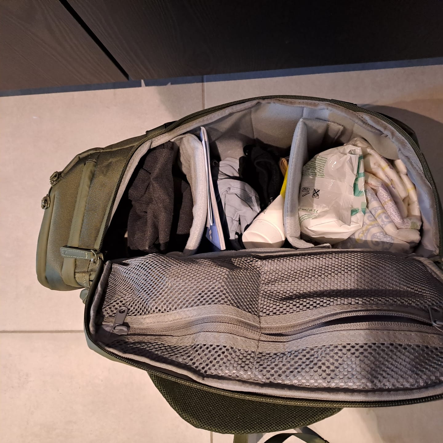 Customer photo review of The Organizer 20L