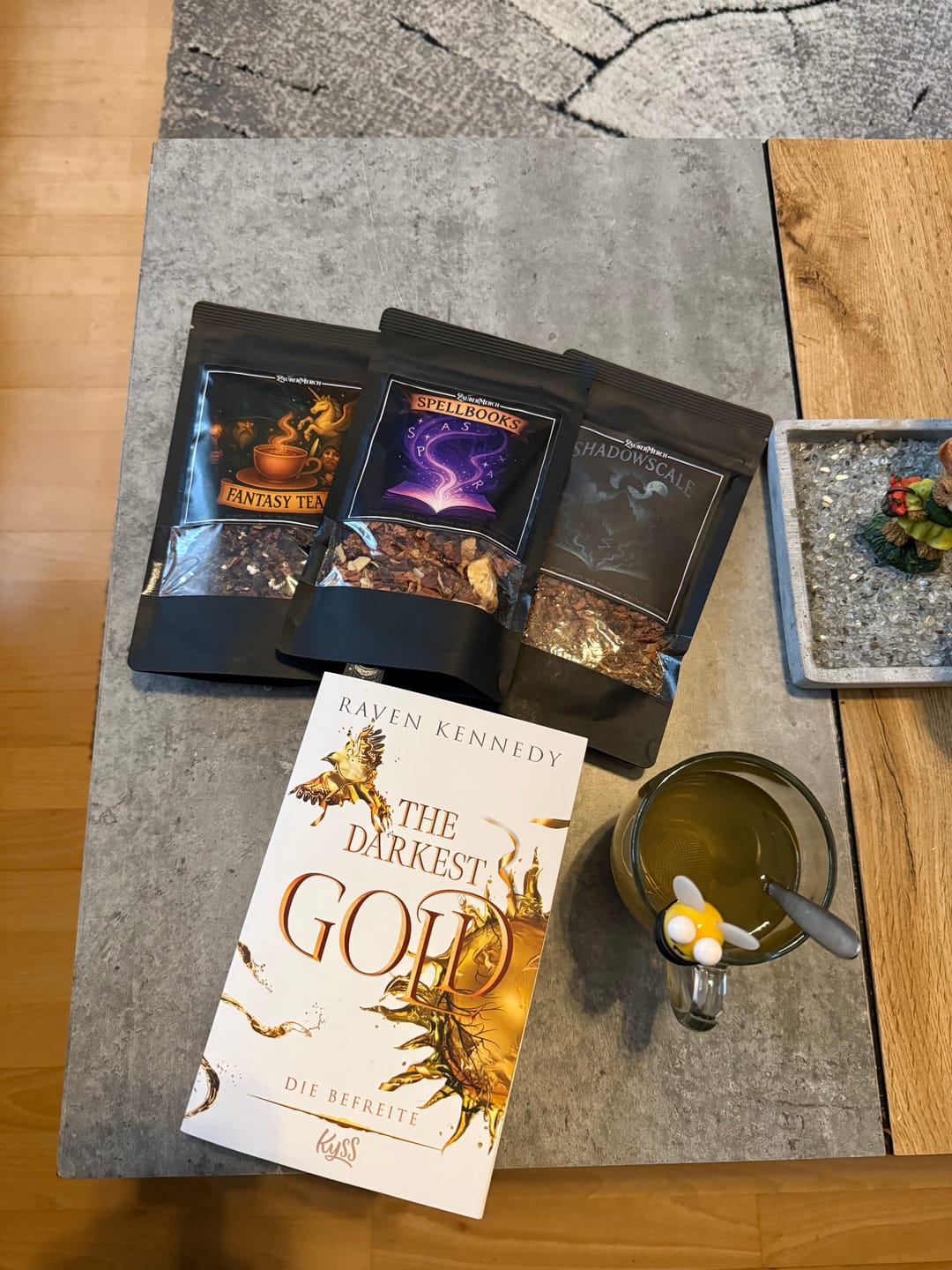 Customer photo review of Fantasy Tea – Früchtetee mit mit Heidelbeer-Joghurt-Geschmack | Limitierter Booklover Tee