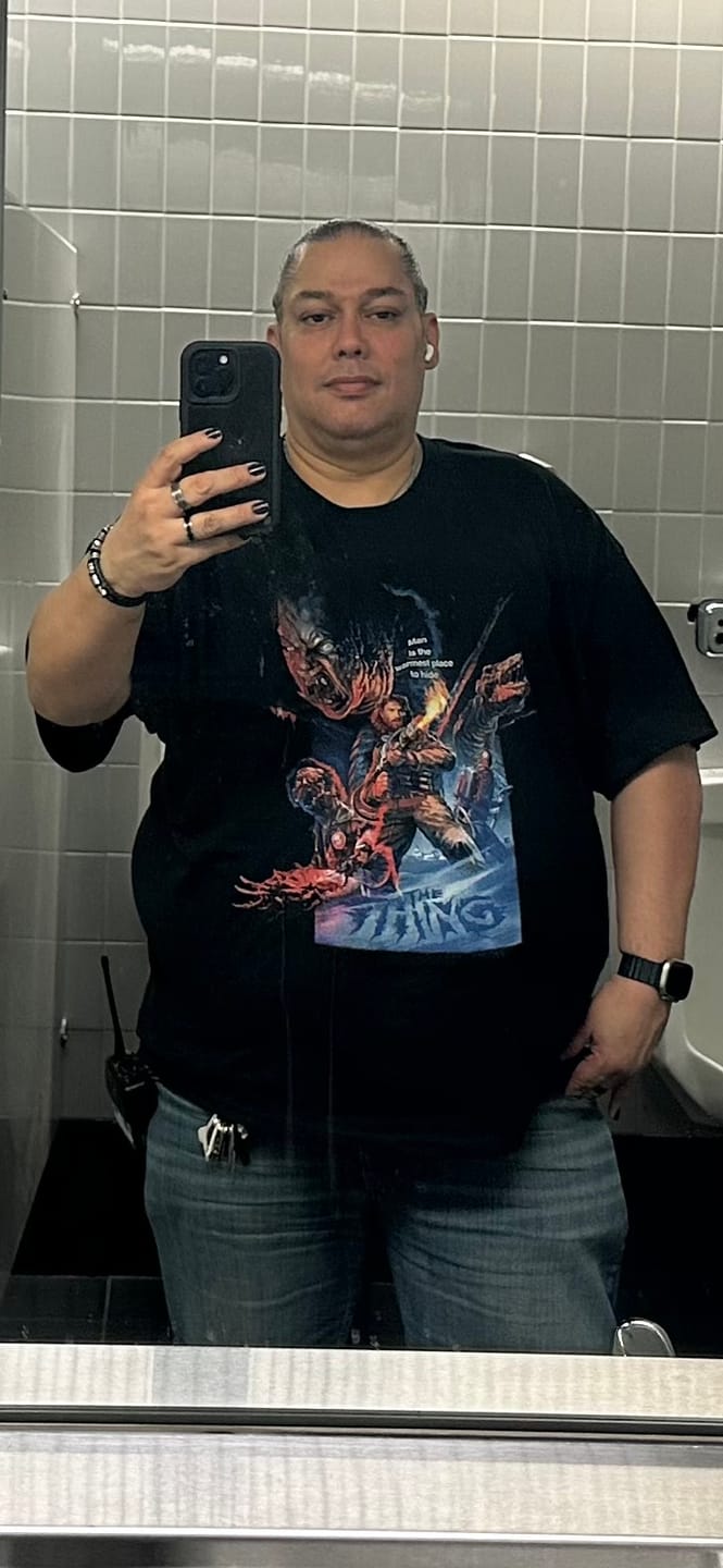 Customer photo review of THE THING: FROZEN HELL - T-SHIRT