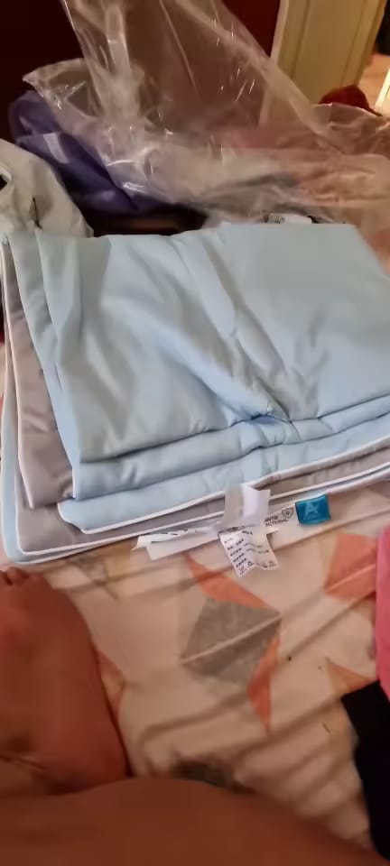Customer photo review of Ice Silk Kühlende Sommerdecke – Twin- & Queen-Size