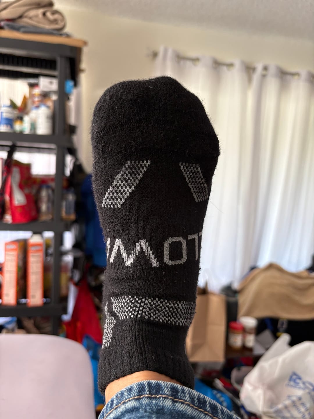 Customer photo review of Men's Alpaca Socks