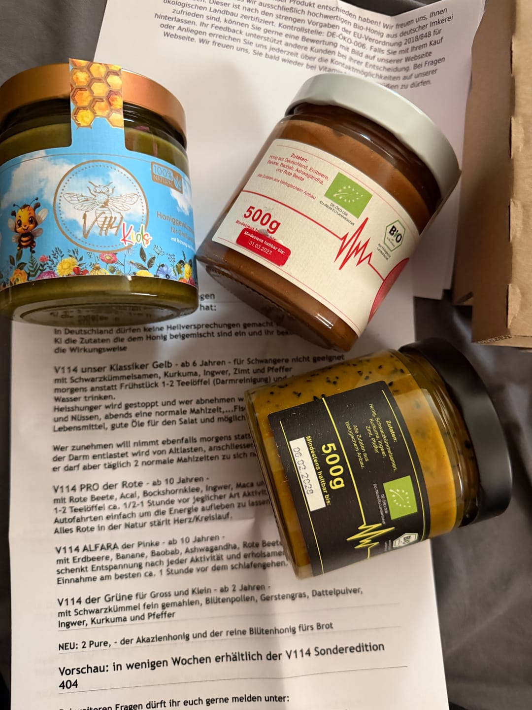 Customer photo review of V114 - Das Original Bio 500g