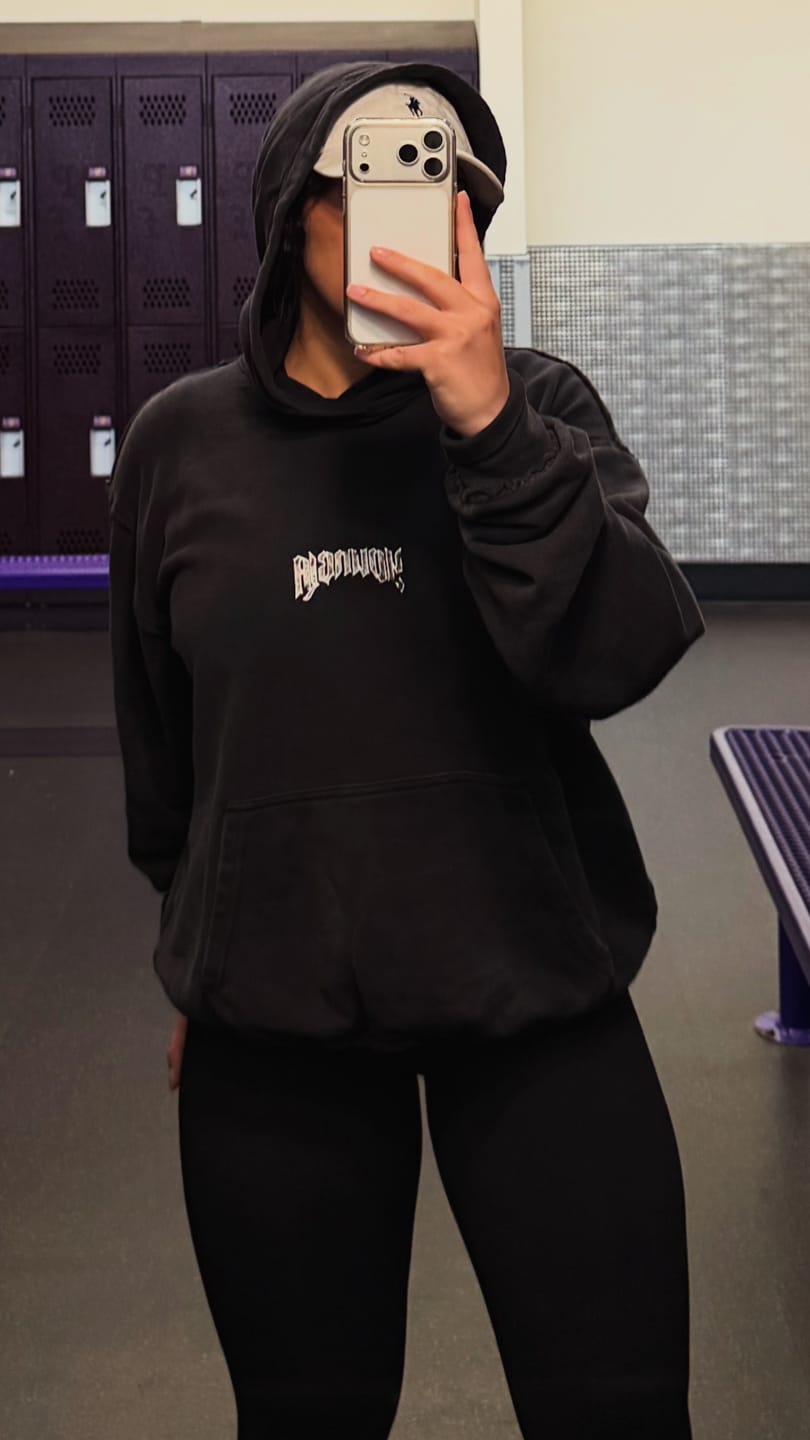 Customer photo review of W549 Rebel Hoodie