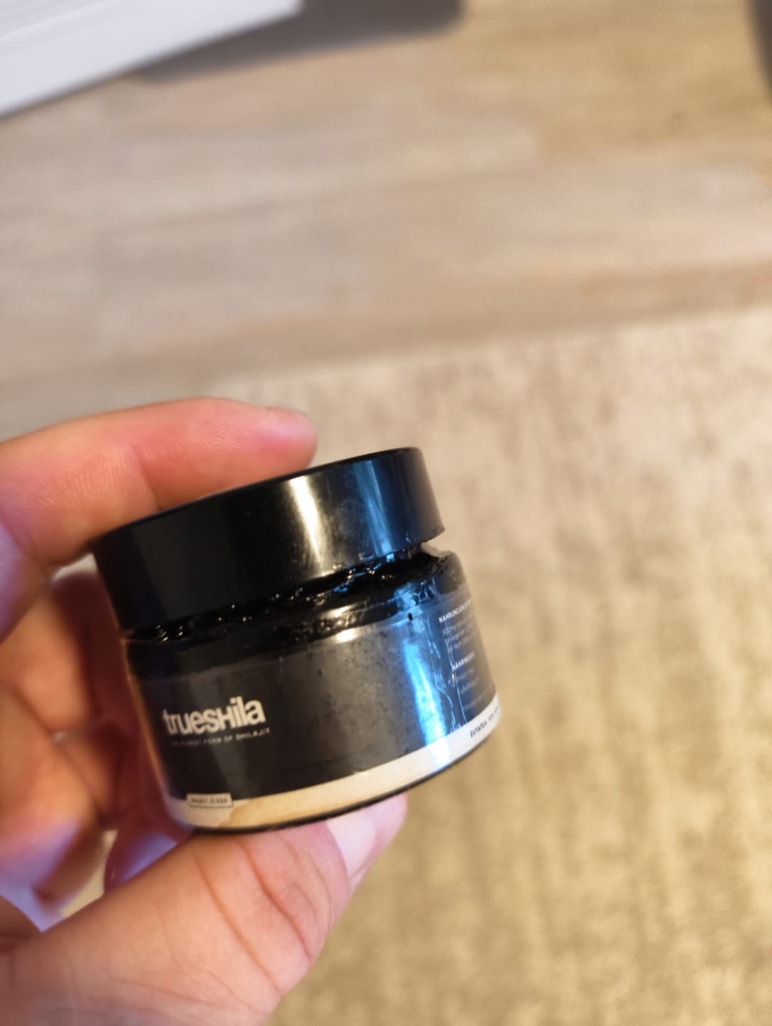 Customer photo review of 100 % reines Premium-Shilajit (Naturprodukt)