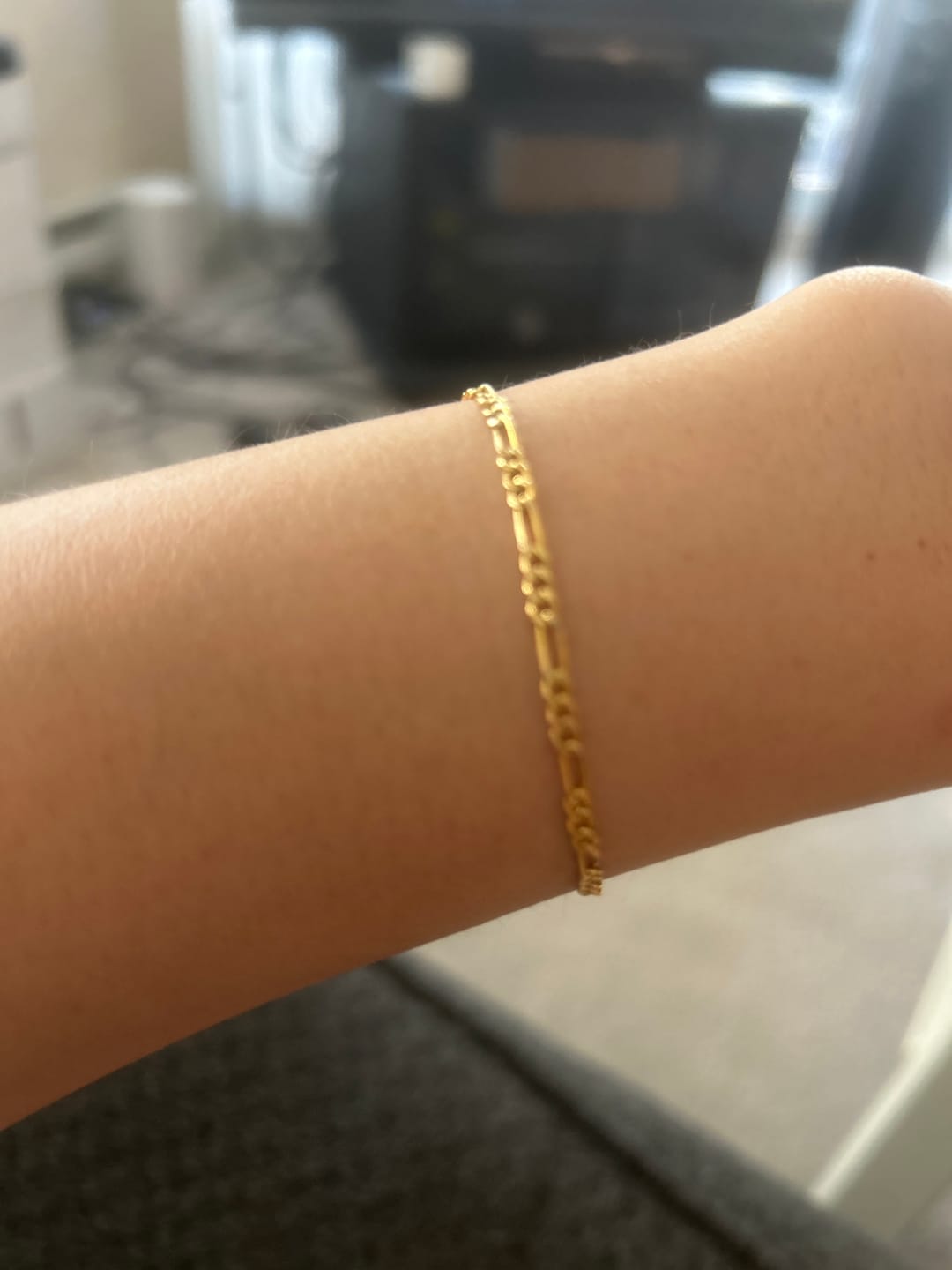 Customer photo review of Permanent Jewelry - Gold Filled/925