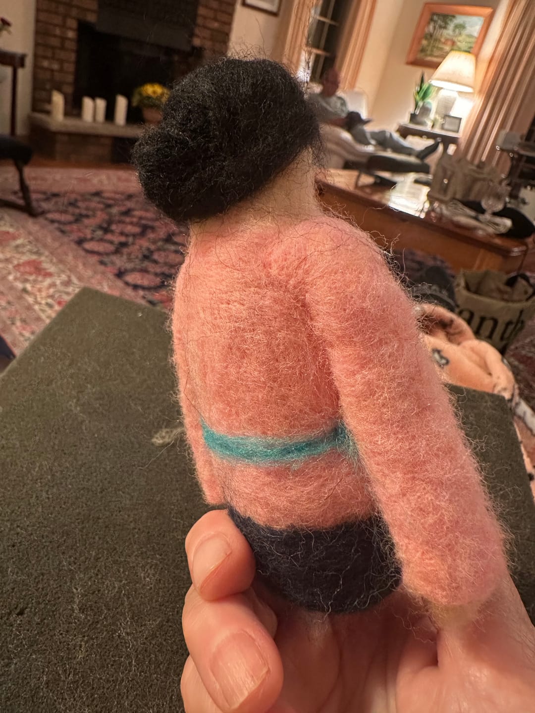 Customer photo review of Core Wool Batting - You Choose Amount