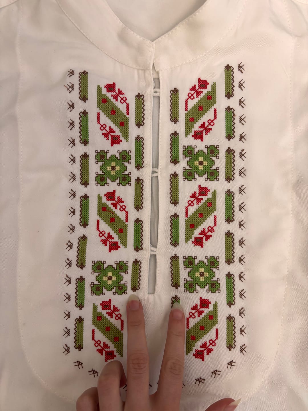 Customer photo review of Риза с маншети "Защита"