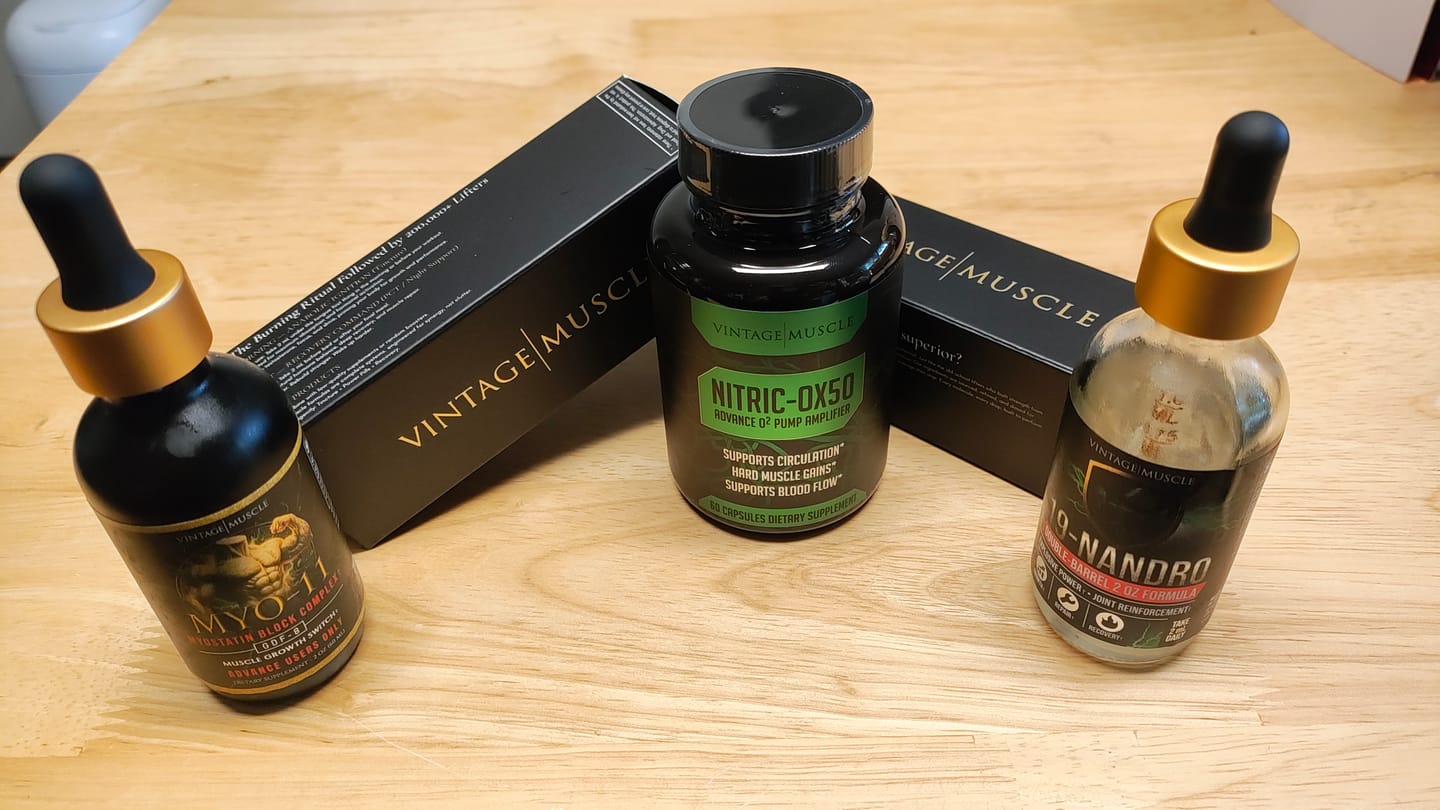 Customer photo review of Myostatin Inhibitor Muscle Builder - MYO-11