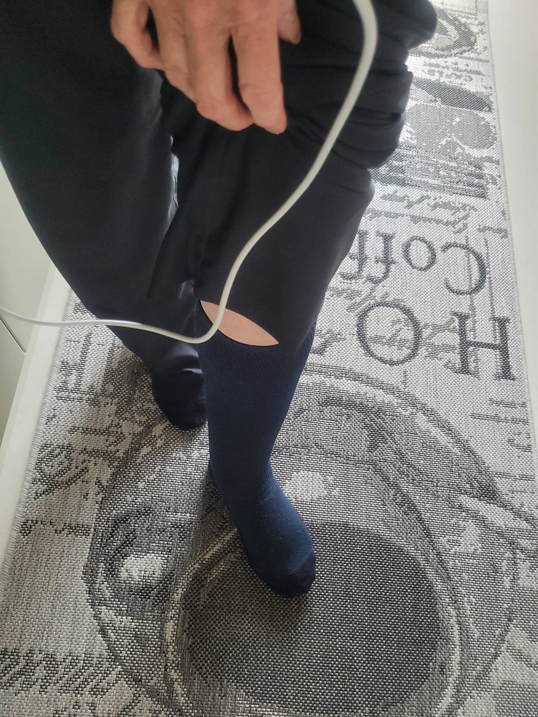 Customer photo review of Støttestrømper