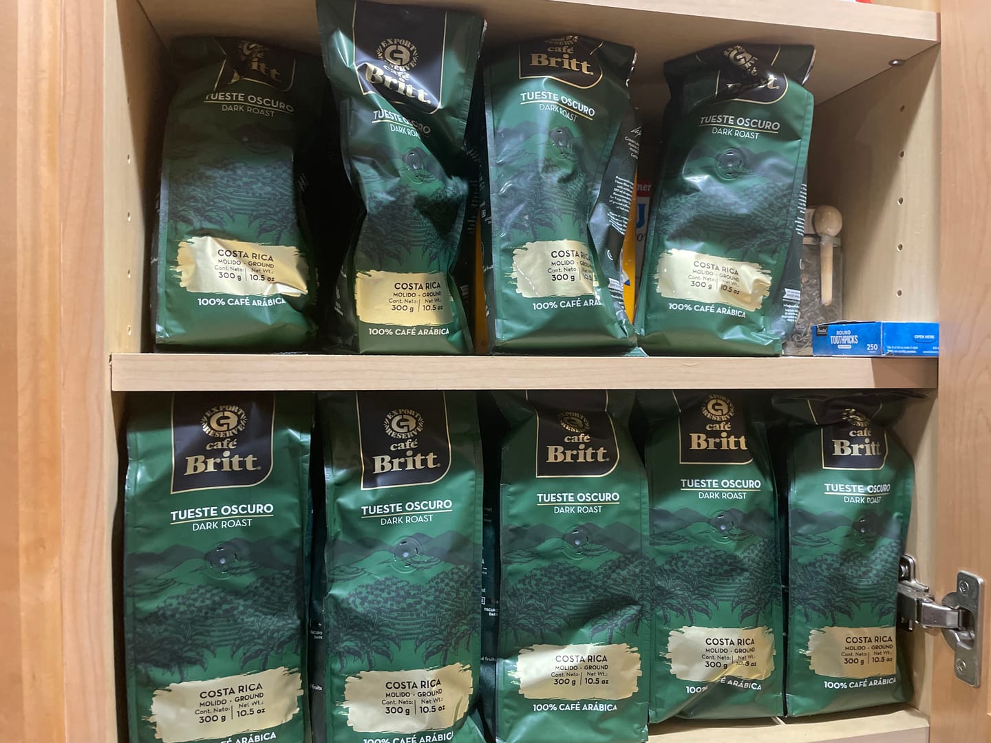 Customer photo review of COSTA RICAN DARK ROAST COFFEE