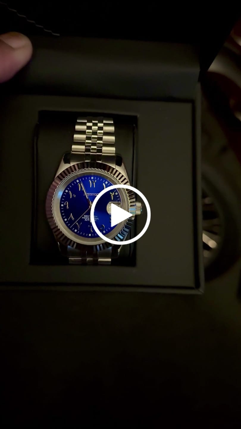 Customer video review of Seikojust Blue Arabic