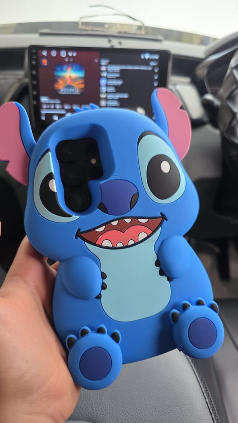 Customer photo review of 3D Stitch Samsung Pre-Order Rubber Silicone Case