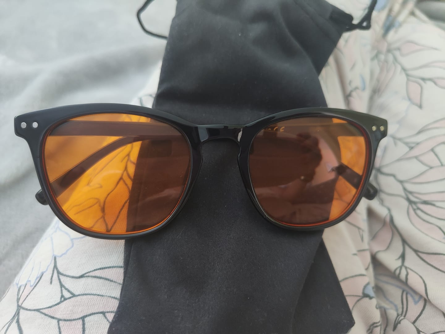 Customer photo review of Blaulichtfilerbrille VESPER™ - Amber Lense