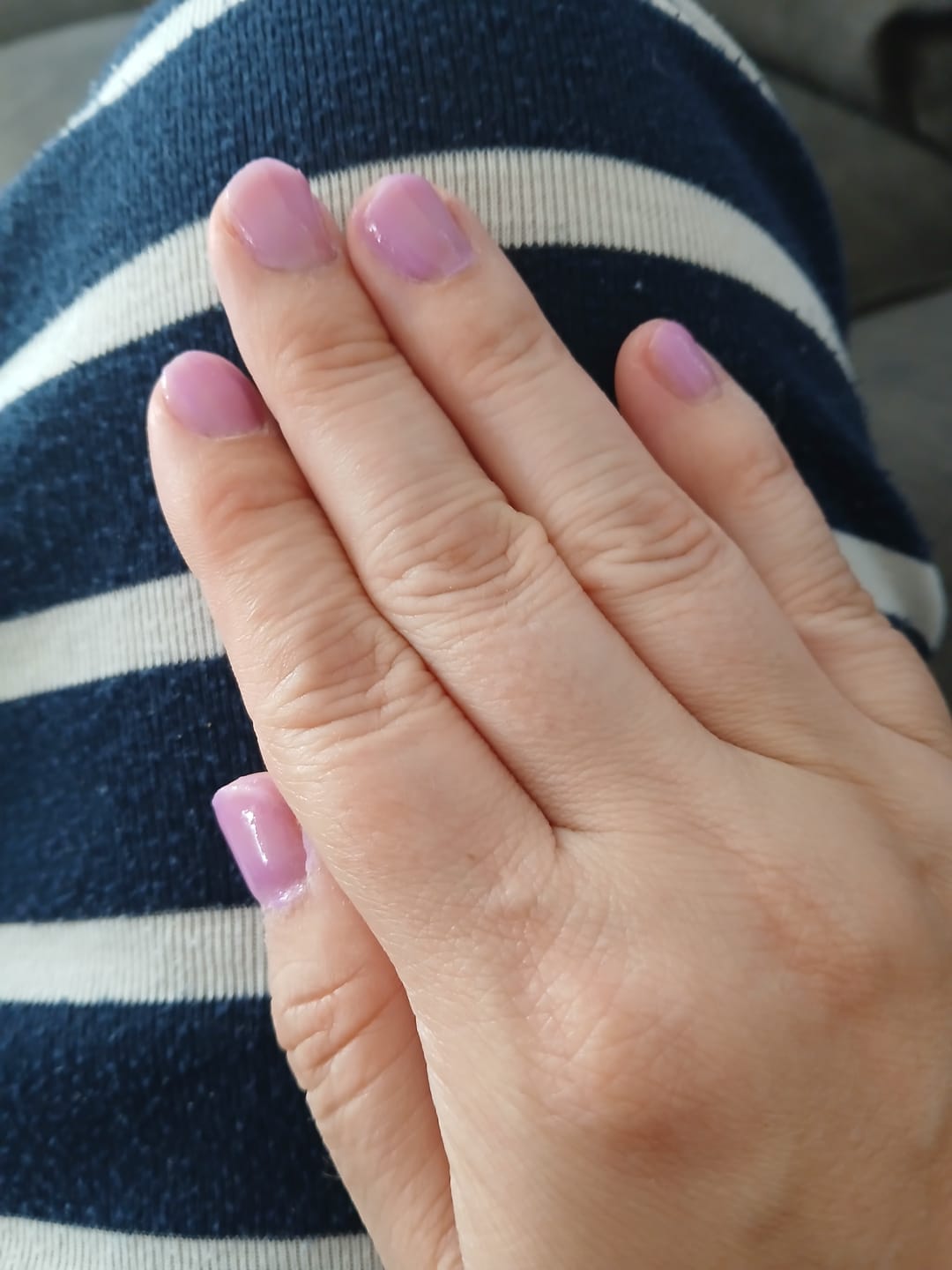 Customer photo review of Fandango Pink Dipping Powder