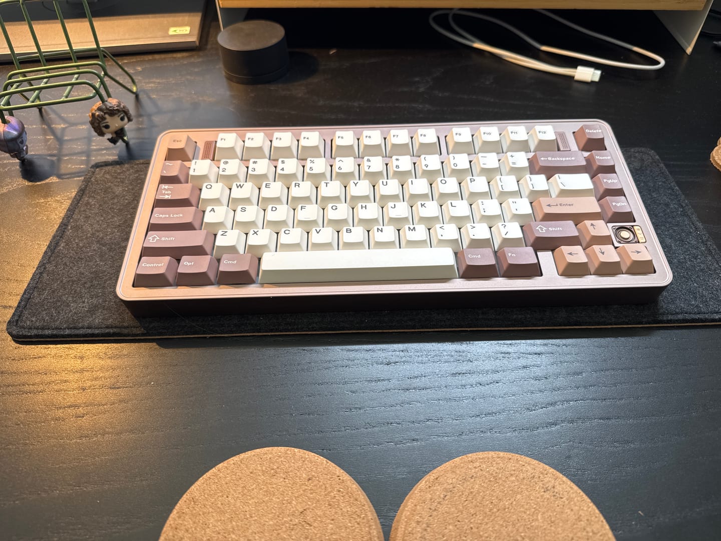 Customer photo review of Evoworks - Evo75 Wireless Mechanical Keyboard (ANSI)