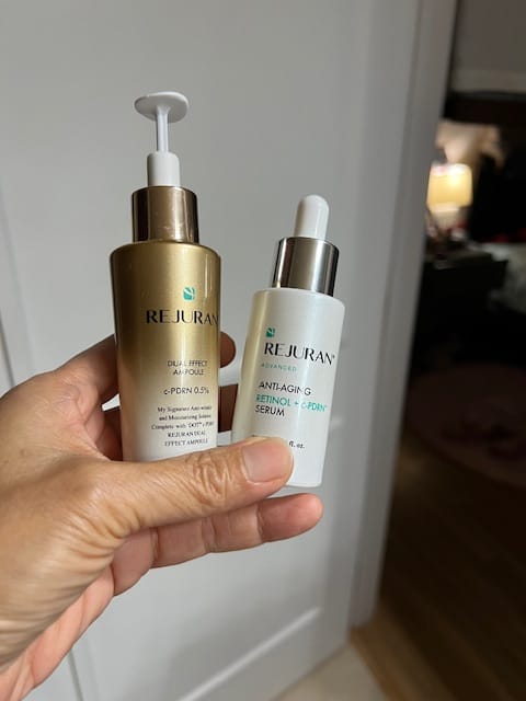 Customer photo review of Rejuran Dual Effect Ampoule