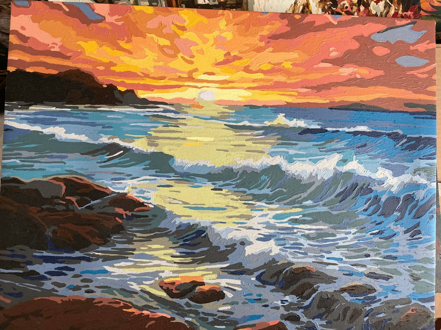 Customer photo review of Ocean Sunrise