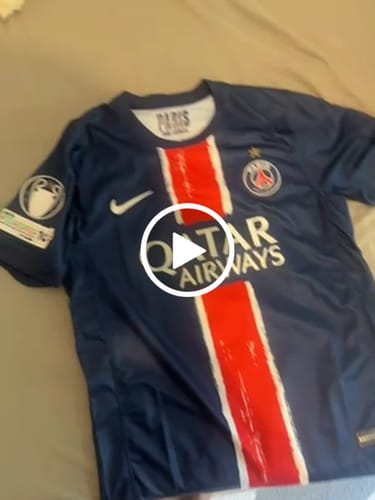 Customer video review of Maillot 24/25 PSG Champions