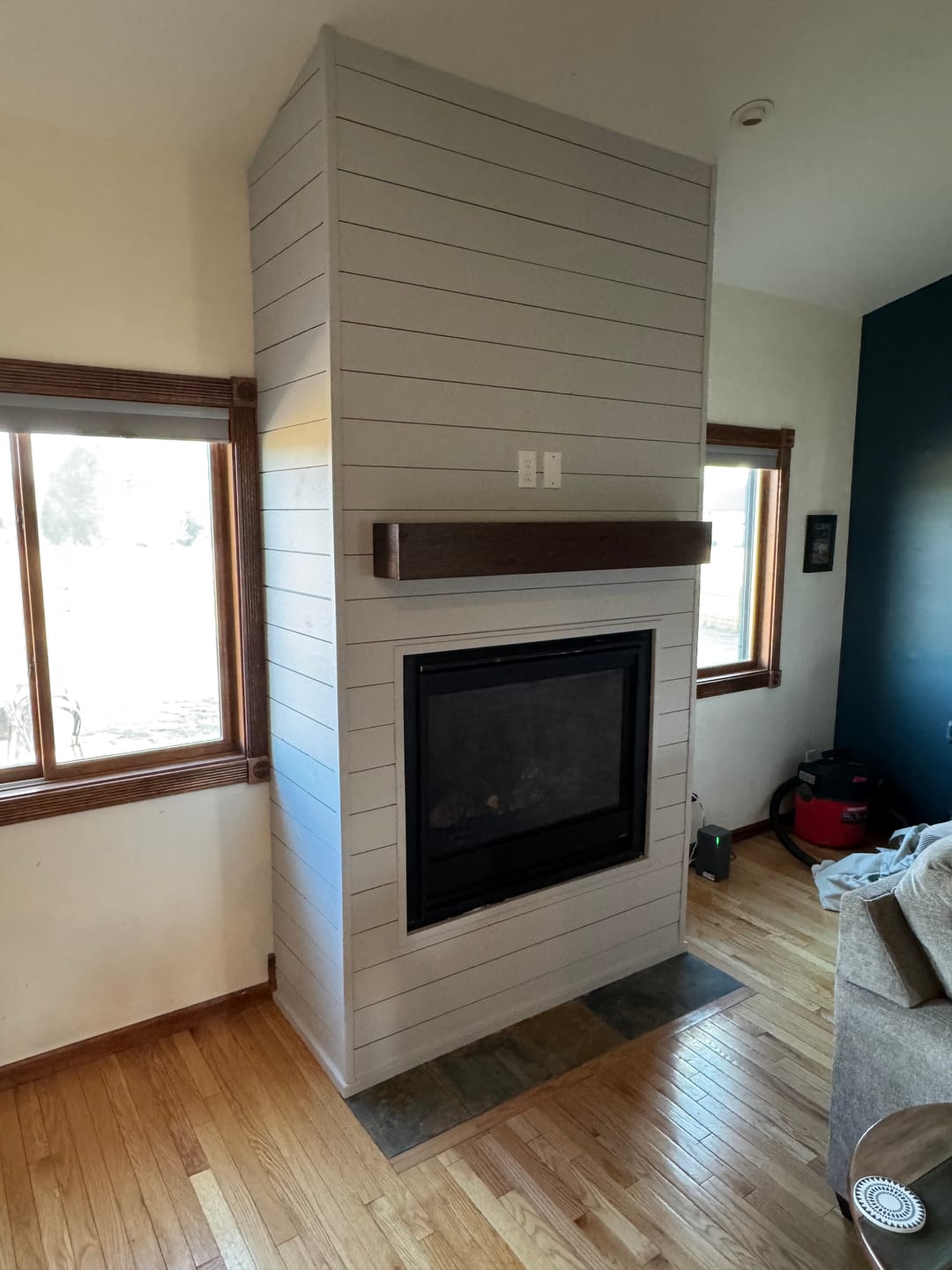 Customer photo review of Distressed Mantels