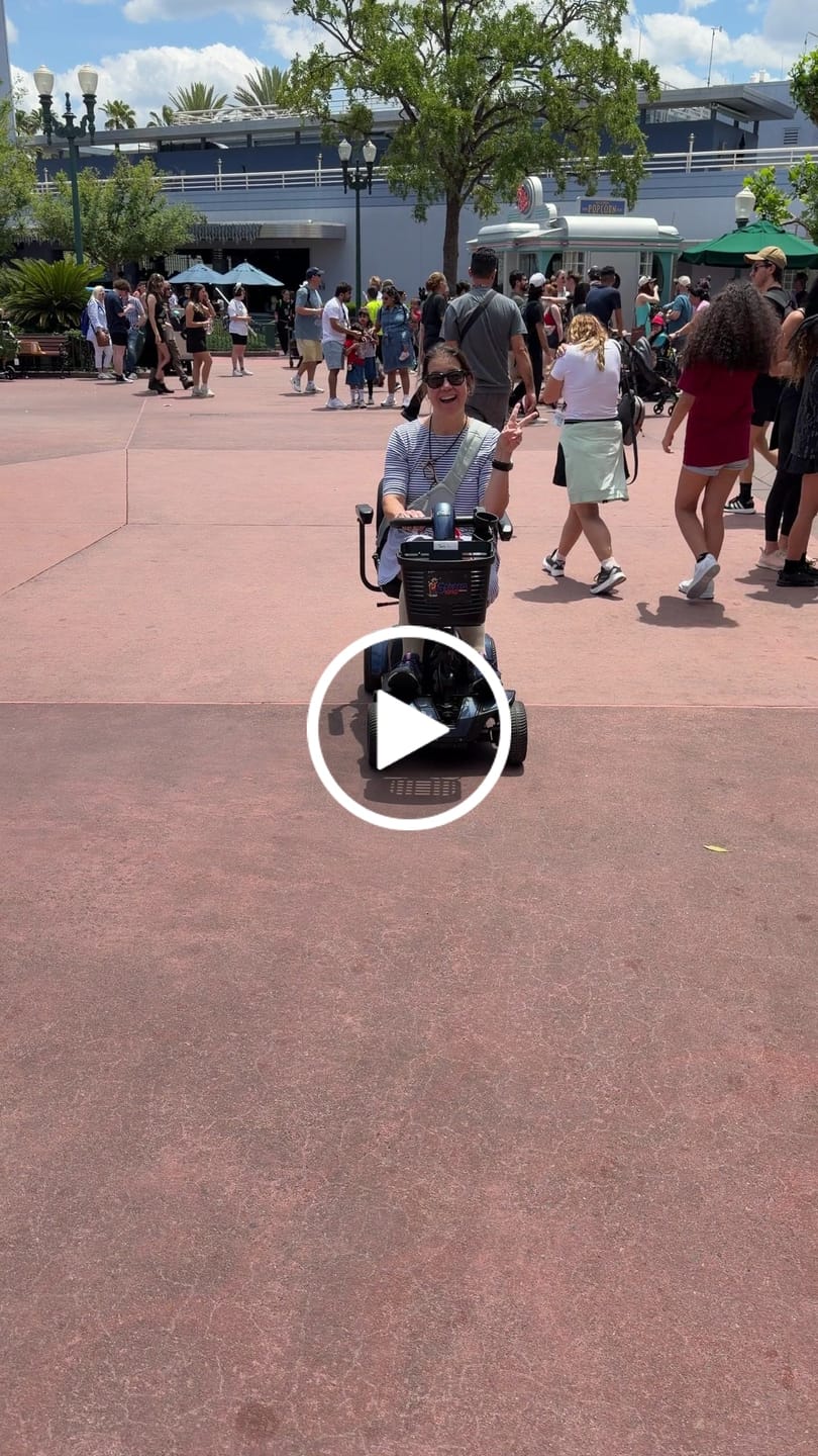 Customer video review of Multiday Mobility & ECV Foldable Travel Scooter Rental 300 Pound Capacity (3 or more days)